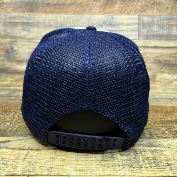 Schlitz Beer Label Mens Trucker Hat Navy Snapback Defunct Milwaukee Wisconsin - Picture 3 of 6